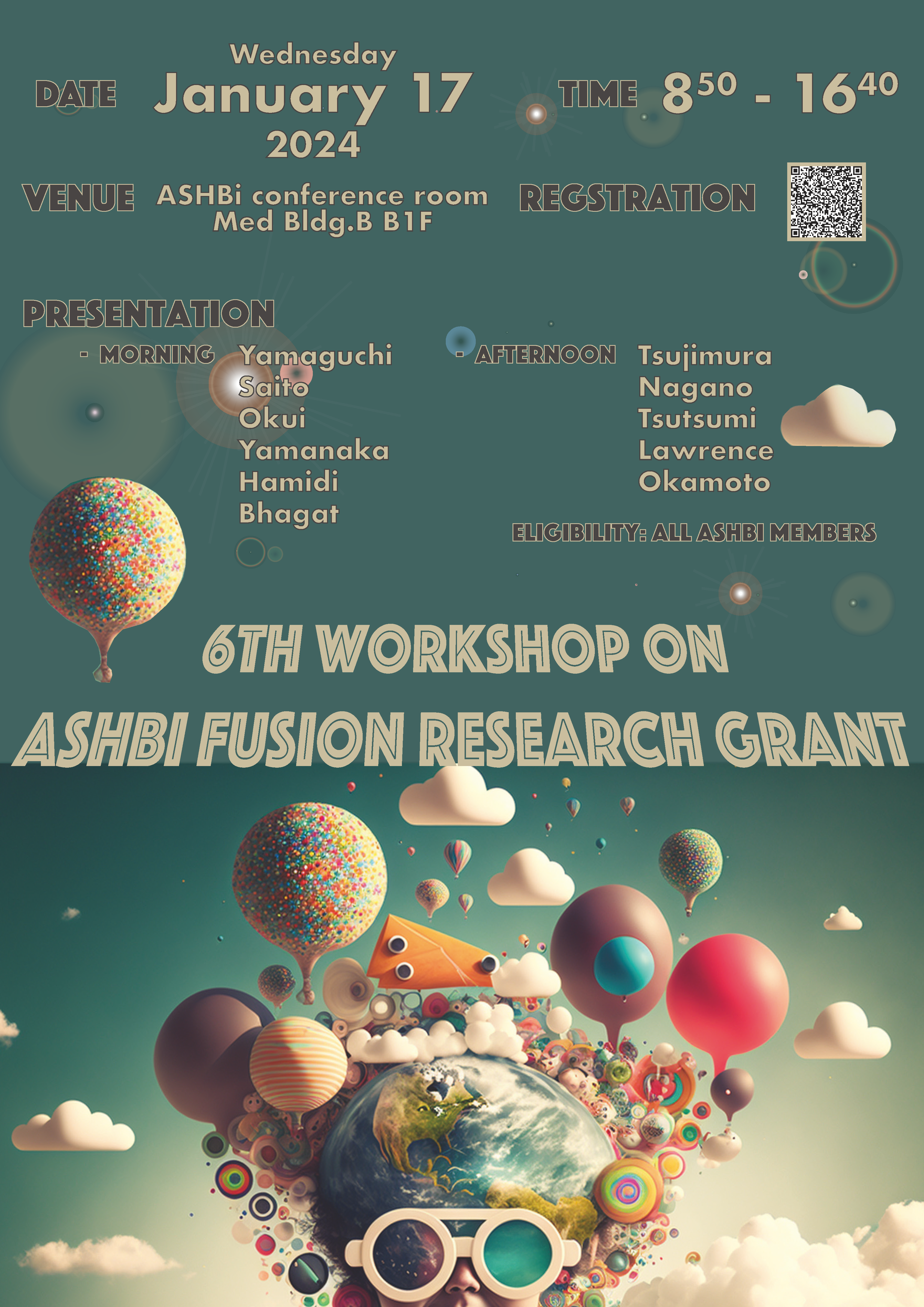 (開催報告)ASHBi Fusion Research Grant 第6回 ワークショップ