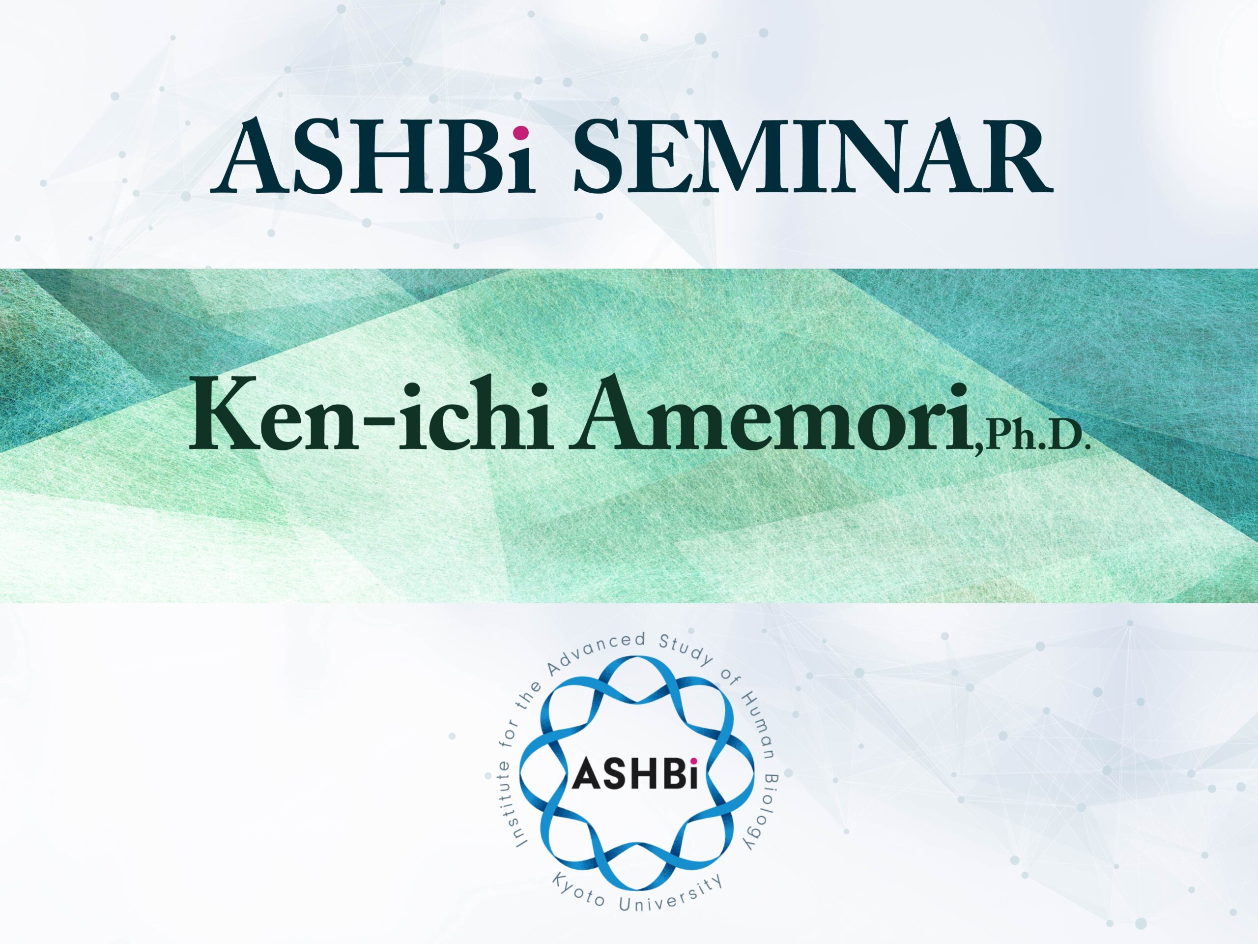 Dr. Ken-ichi Amemori from ASHBi, Kyoto university