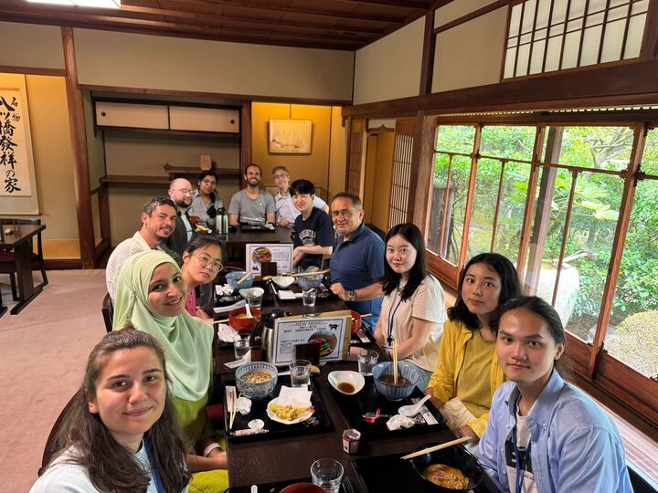 Welcome lunch with Dr. Nick Younger