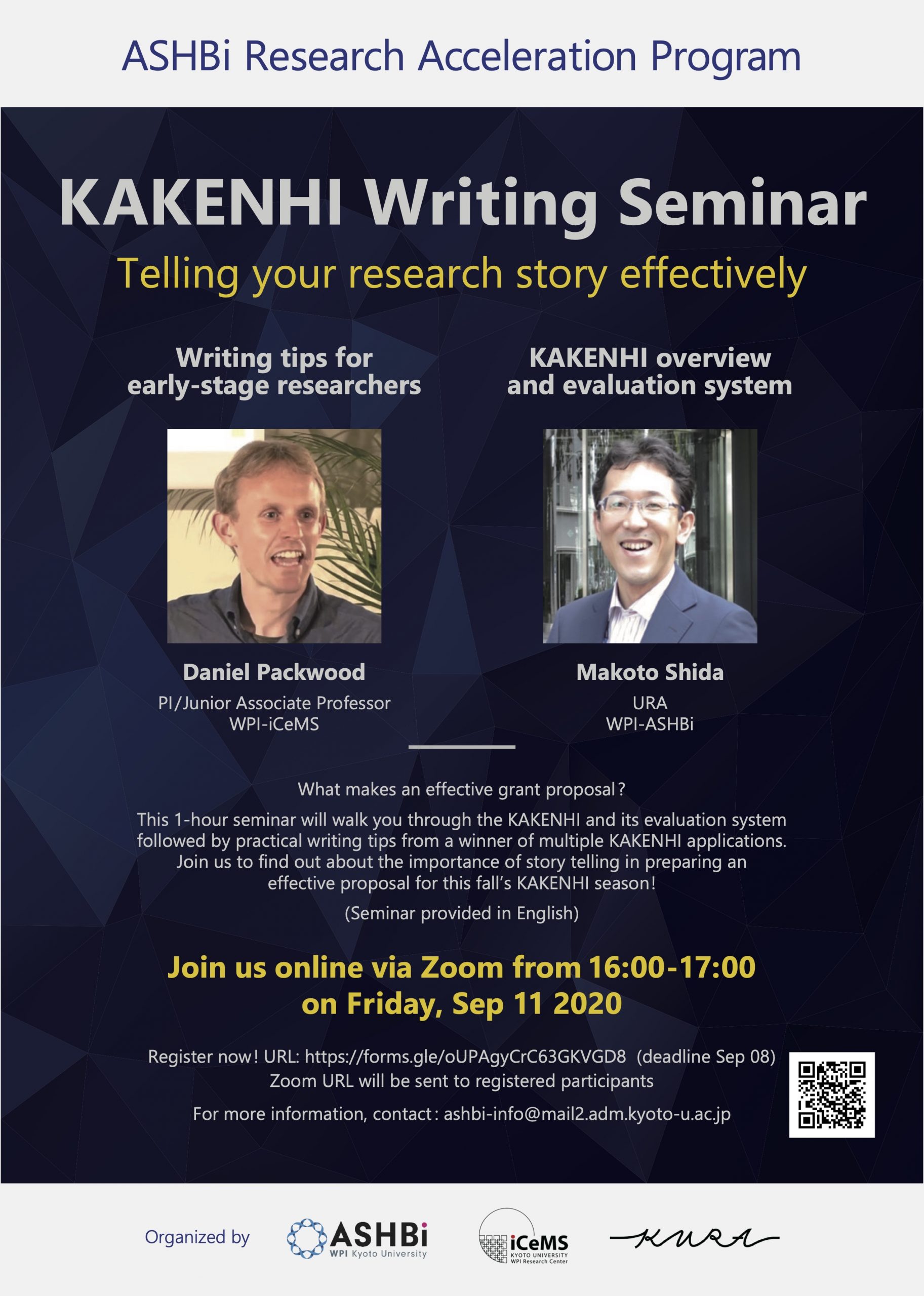 KAKENHI Writing Seminar 2020