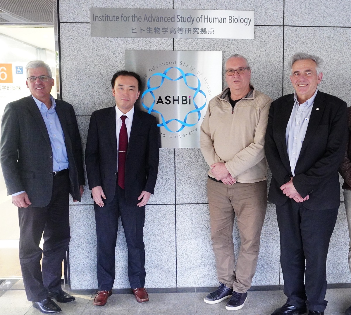 Lon Cardon, President and CEO, The Jackson Laboratory visited ASHBi
