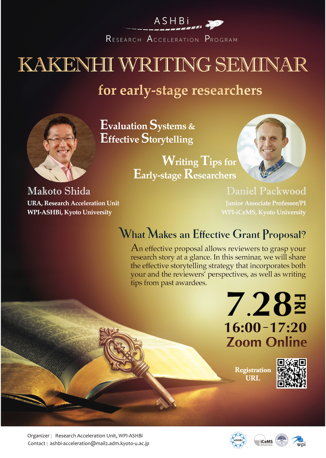 KAKENHI WRITING SEMINAR – for early-stage researchers