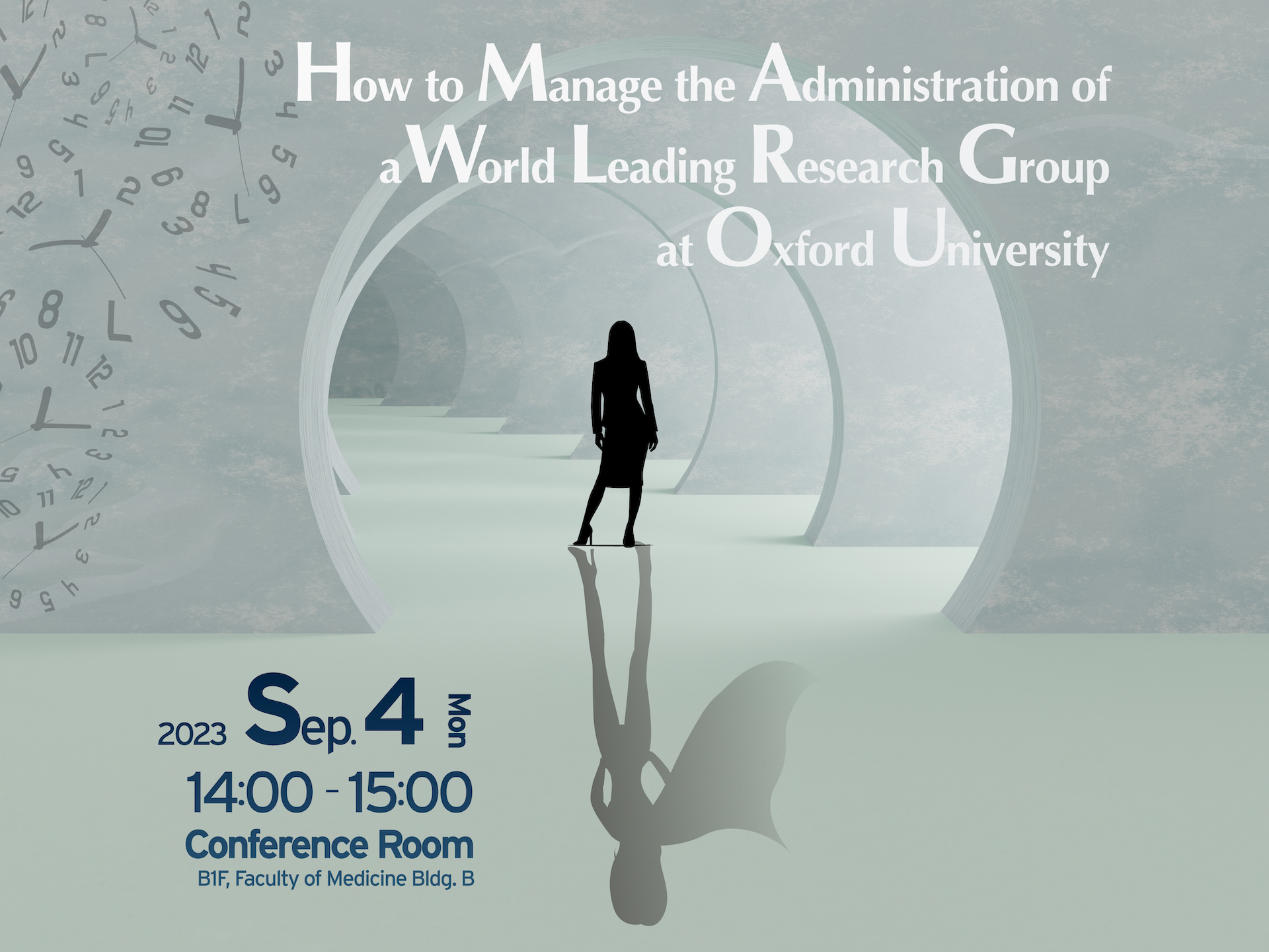 How to Manage the Administration of a World Leading Research Group at Oxford University